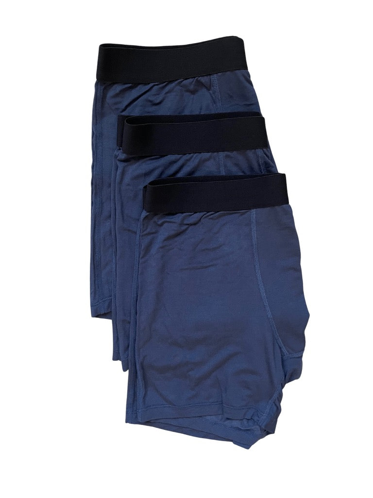 Men's Soft Boxer Briefs 3-Pack