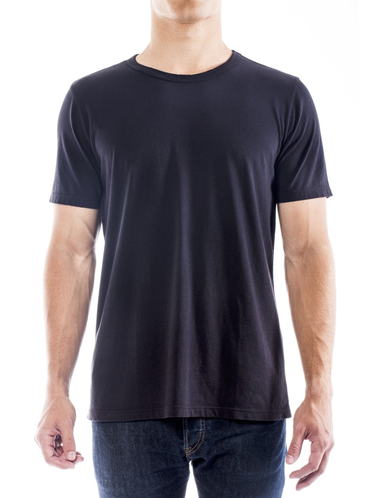 Classic Supima Cotton Crew - Leisure of NYC. Men's Supima Cotton T-shirt.